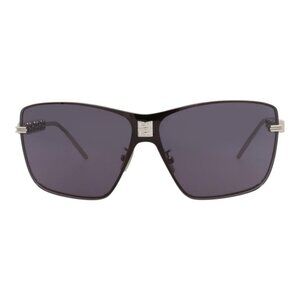 Givenchy Unisex Shield/Wrap Palladium Palladium Smoke Fashion Designer Eyewear